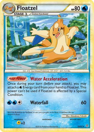 Floatzel 016/95 - Unleashed