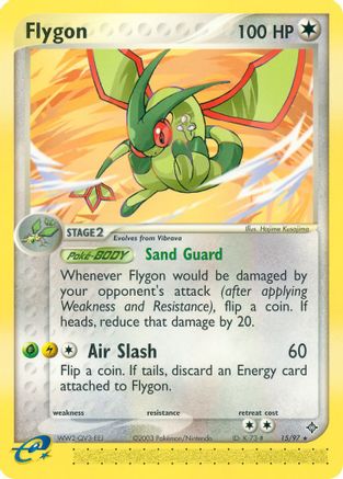 Flygon 015/97 - Dragon Reverse Holofoil