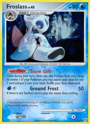 Froslass 002/99 - Arceus Holofoil