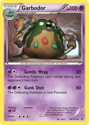 Garbodor 049/101 - Noble Victories Reverse Holofoil