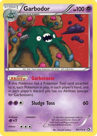 Garbodor 068/113 - Legendary Treasures Reverse Holofoil