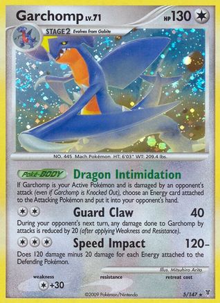 Garchomp 005/147 - Supreme Victors Reverse Holofoil
