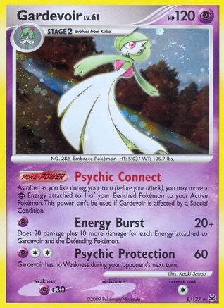 Gardevoir 008/127 - Platinum Holofoil