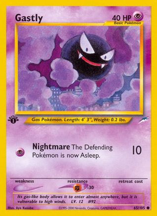 Gastly 065/105 - Neo Destiny 1st Edition