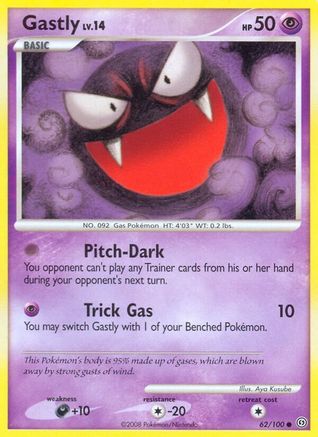Gastly 062/100 - Stormfront
