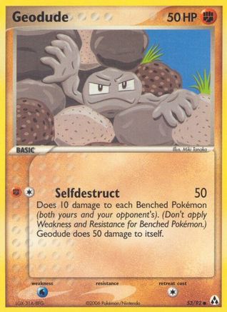 Geodude 053/92 - Legend Maker