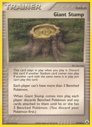 Giant Stump 075/92 - Legend Maker