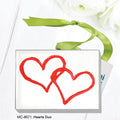 Hearts Duo, Mini Canvas (MC-8571A)