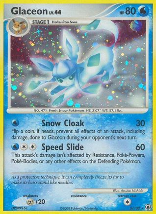 Glaceon 005/100 - Majestic Dawn Holofoil