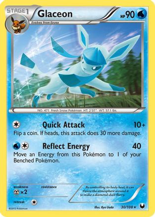 Glaceon 030/108 - Dark Explorers