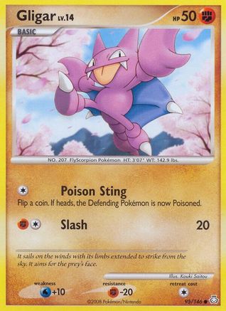 Gligar 095/146 - Legends Awakened Reverse Holofoil