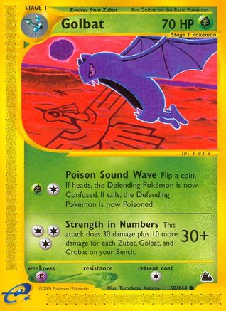 Golbat 060/144 - Skyridge