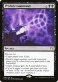 Profane Command (C20-135) - Commander 2020