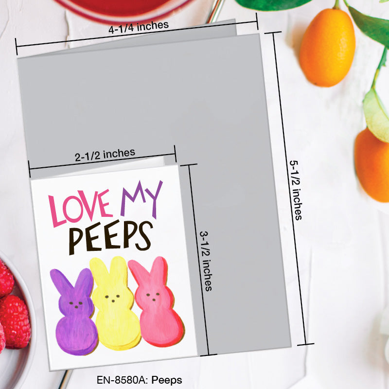 Peeps, Greeting Card (#8580A)