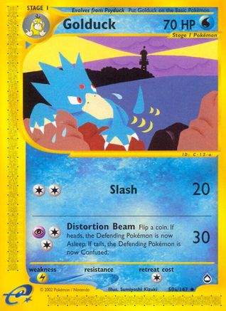 Golduck (a) 050/147 - Aquapolis Reverse Holofoil