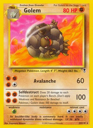 Golem 024/110 - Legendary Collection
