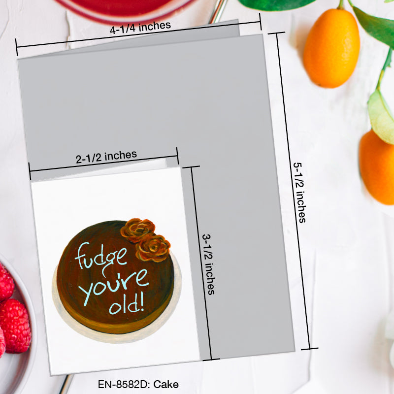 Cake, Greeting Card (#8582D)