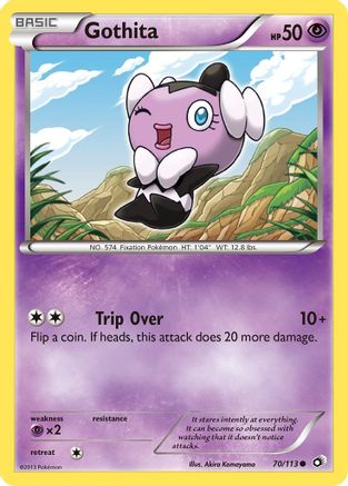 Gothita 070/113 - Legendary Treasures Reverse Holofoil