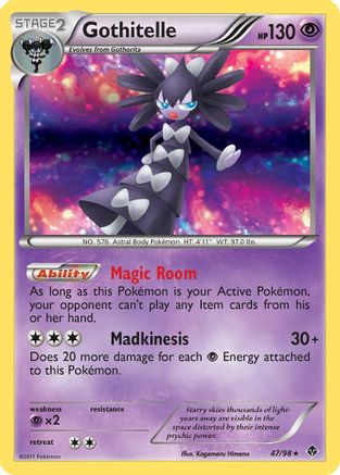 Gothitelle 047/98 - Emerging Powers Holofoil