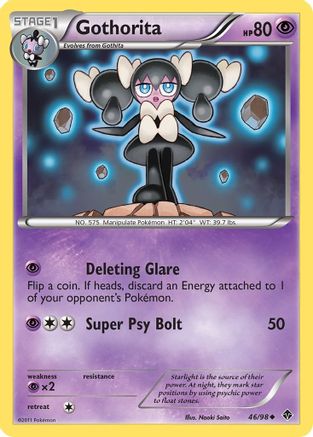 Gothorita 046/98 - Emerging Powers Reverse Holofoil