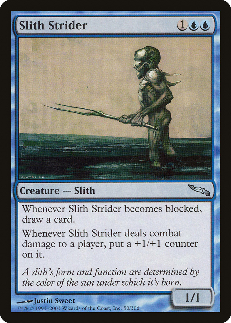 Slith Strider (MRD-050) - Mirrodin Foil