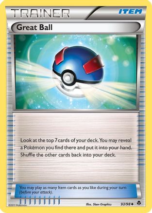 Great Ball 093/98 - Emerging Powers Reverse Holofoil