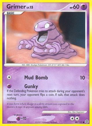 Grimer 088/132 - Secret Wonders