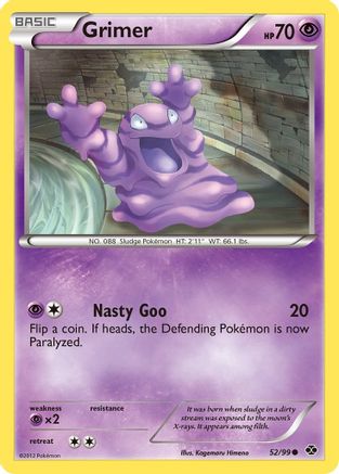 Grimer 052/99 - Next Destinies Reverse Holofoil
