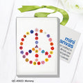 Peace Symbol, Mini Canvas (MC-8591D)