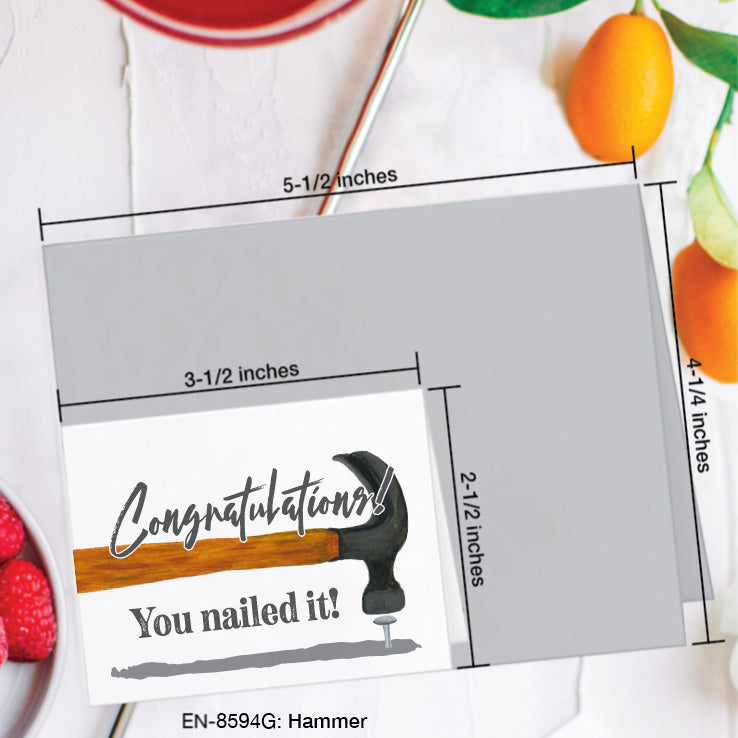 Hammer, Greeting Card (#8594G)