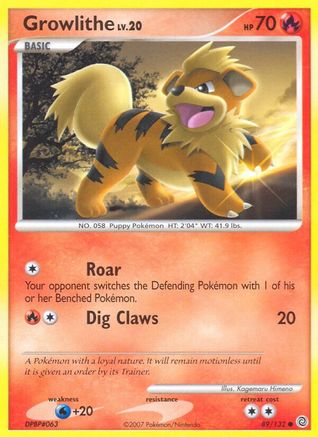 Growlithe 089/132 - Secret Wonders
