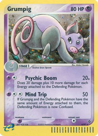 Grumpig 006/97 - Dragon Holofoil