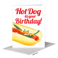 Hot Dog, Greeting Card (#8596R)