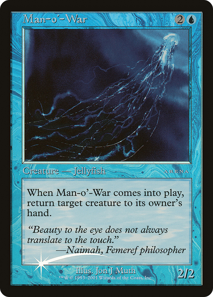 Man-o'-War (ARENA-002) - Arena League 2002 Foil