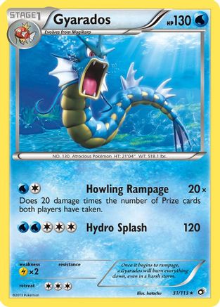 Gyarados 031/113 - Legendary Treasures