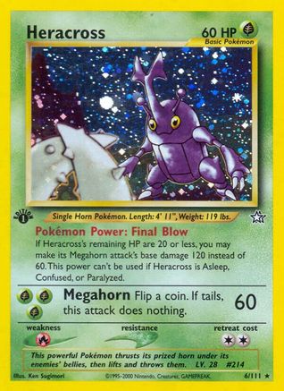 Heracross 006/111 - Neo Genesis