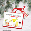 Cocktails, Ornament (OR-8605A)
