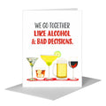 Cocktails, Greeting Card (#8605EA)