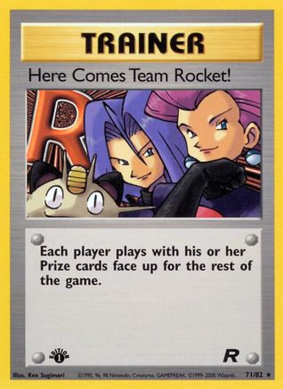 Here Comes Team Rocket! 071/82 - Team Rocket 1st Edition