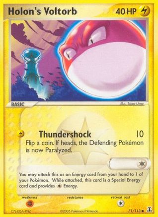 Holon's Voltorb 071/113 - Delta Species