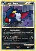 Honchkrow 016/90 - Undaunted Reverse Holofoil