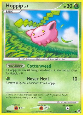 Hoppip 090/132 - Secret Wonders Reverse Holofoil