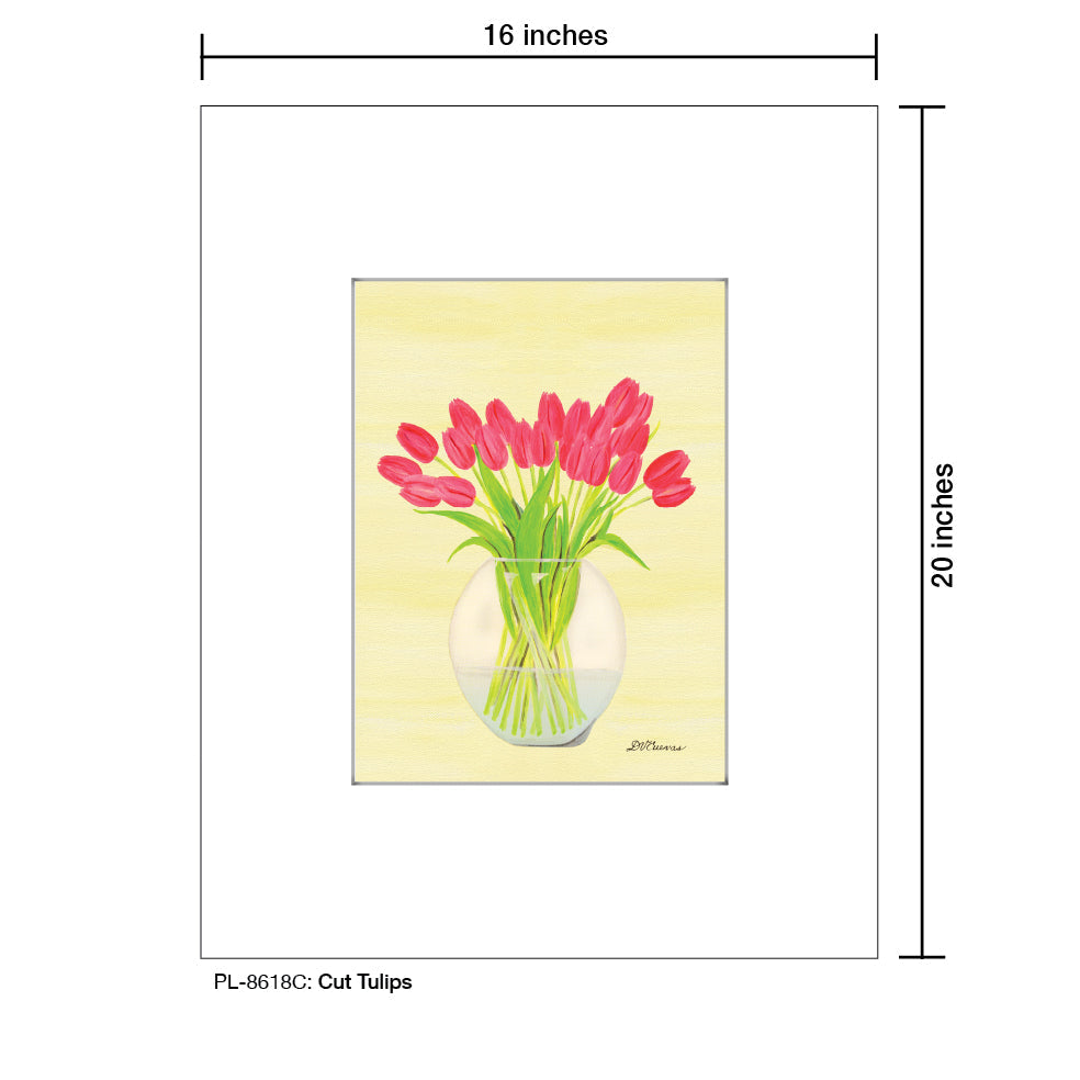 Cut Tulips, Print (#8618C)