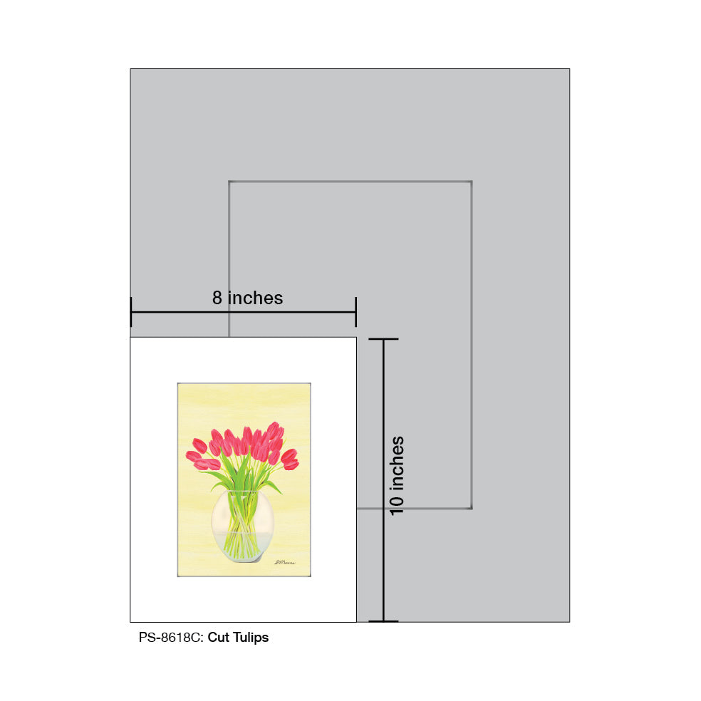 Cut Tulips, Print (#8618C)