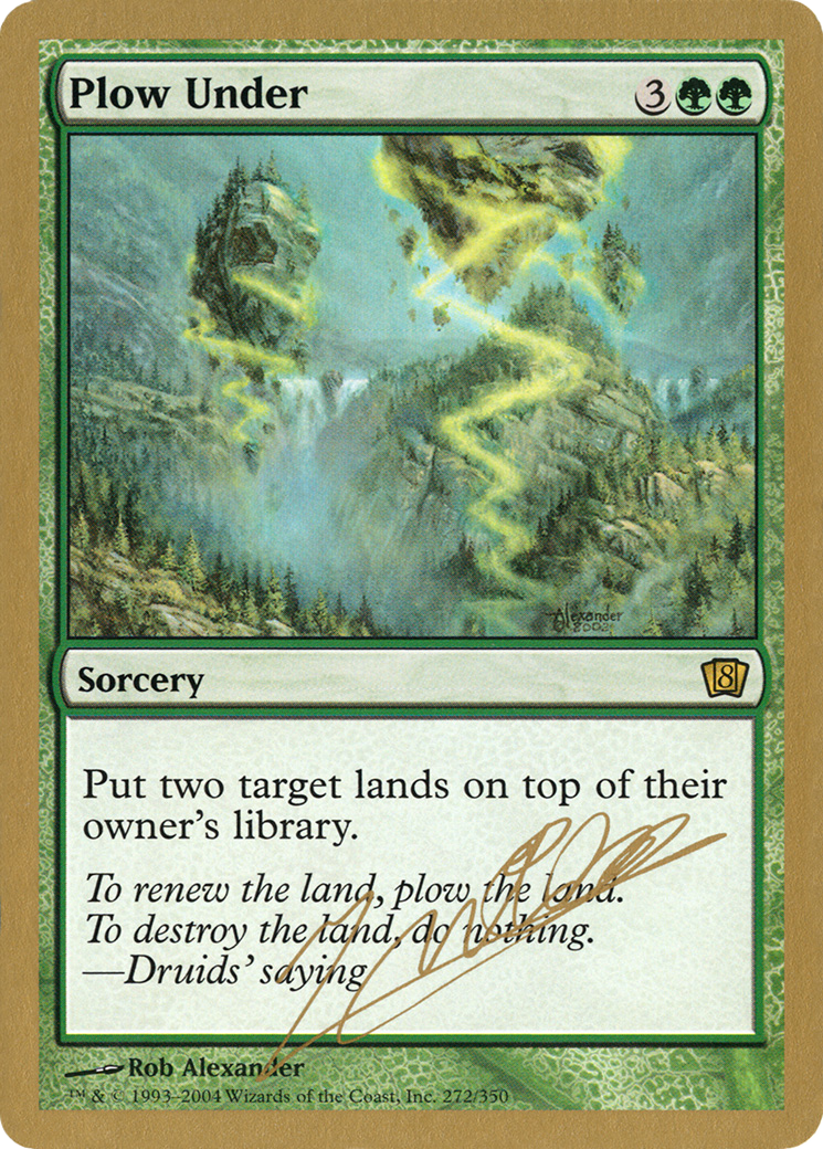 Plow Under (WCD-JN272) - World Championship Decks 2004