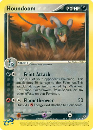 Houndoom 034/97 - Dragon