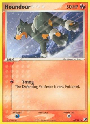 Houndour 060/115 - Unseen Forces Reverse Holofoil