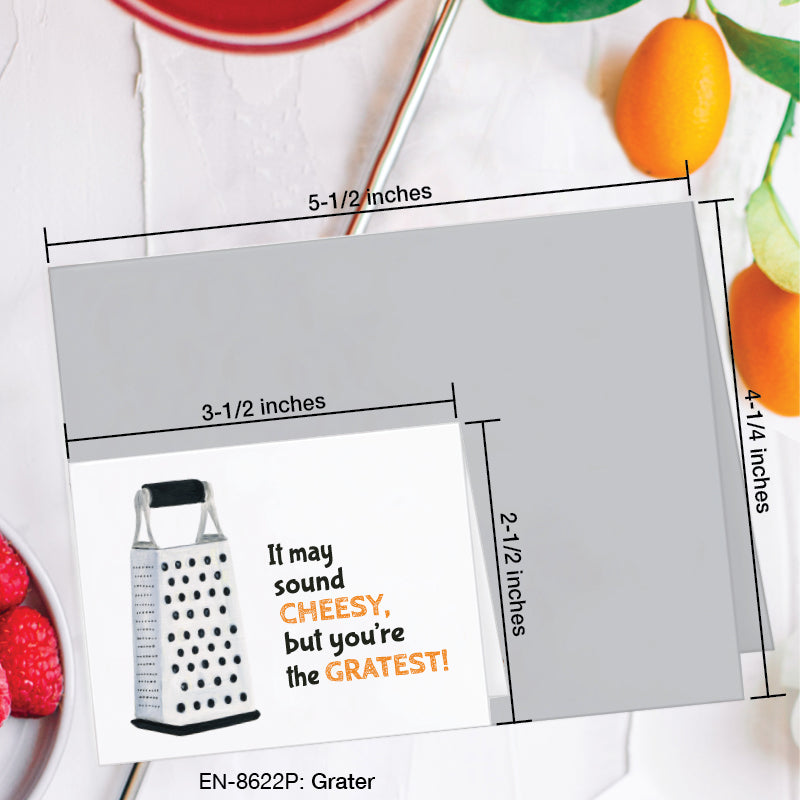 Grater, Greeting Card (#8622P)