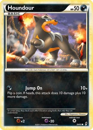 Houndour 059/95 - Call of Legends Reverse Holofoil