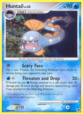 Huntail 042/106 - Great Encounters Reverse Holofoil